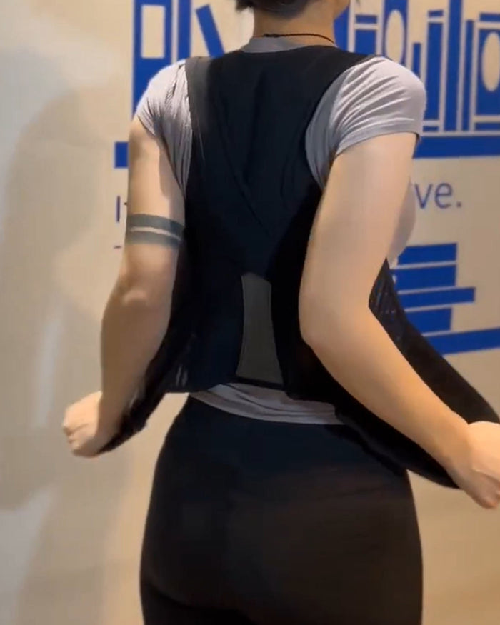 Adjustable Breathable Nude P Back Posture Correction - By Qivii