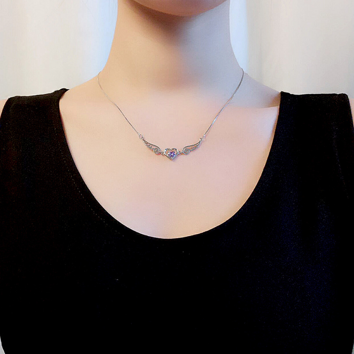 Angel Wings Necklace by Qivii