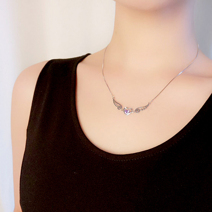 Angel Wings Necklace by Qivii