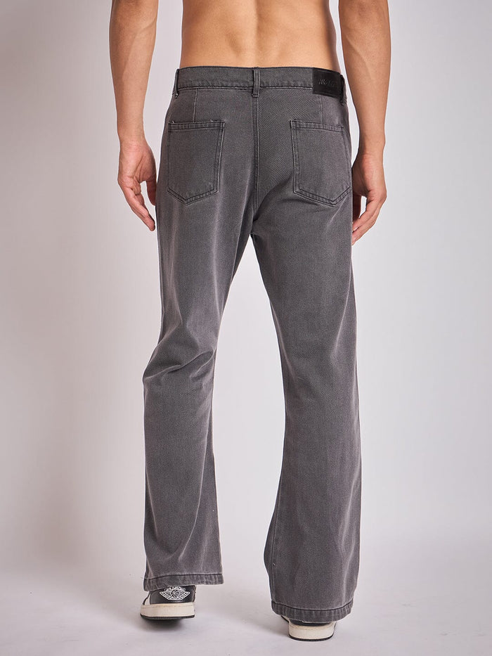 Black Oxygen Bubble Washed Denim