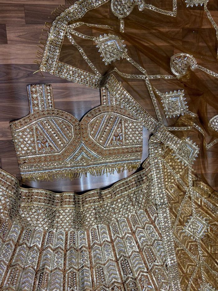 Brown Premiums Heavy Malai Silk Embellished With Beautiful Coding ,Zari And Sequins Work - Inspired | Ready To Wear - qivii