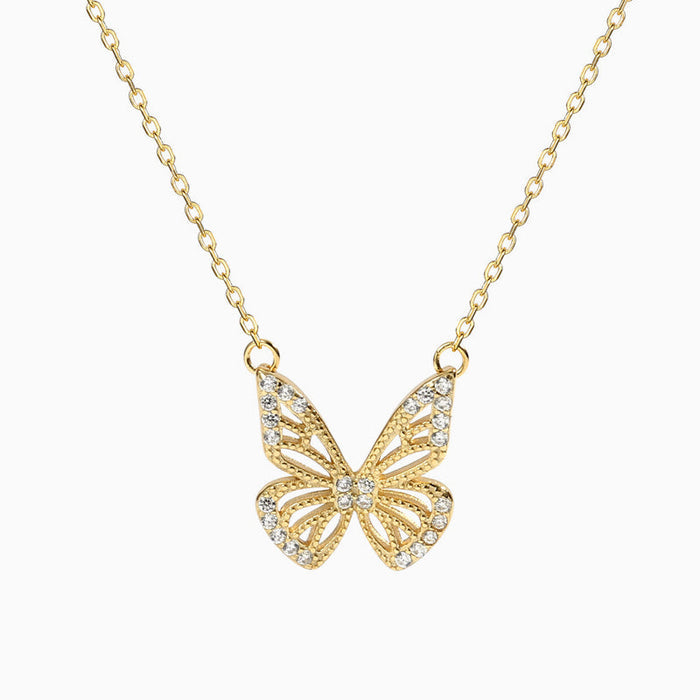 Butterfly Necklace by Qivii