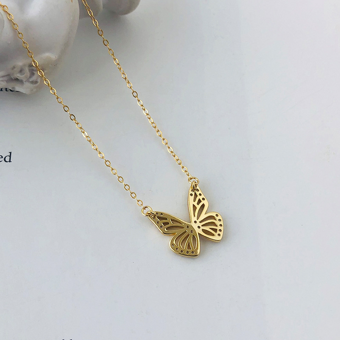 Butterfly Necklace by Qivii