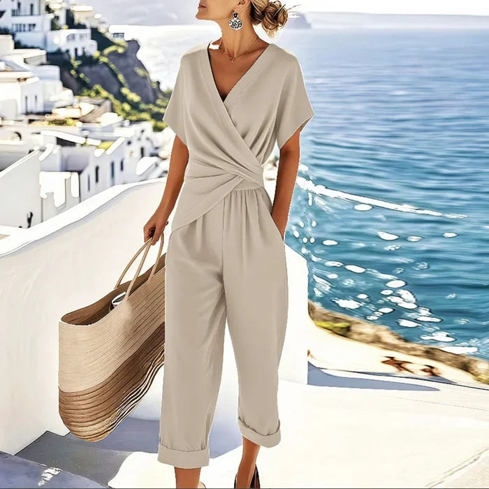 Colleen™ Elegant Two-Piece Summer Set by Qivii