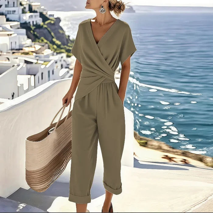 Colleen™ Elegant Two-Piece Summer Set by Qivii