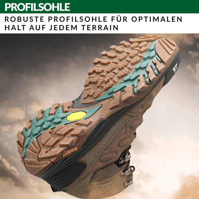 Hike Up Pro - Trekkingschuhe mit verstärkter Zehenkappe  - By Qivii