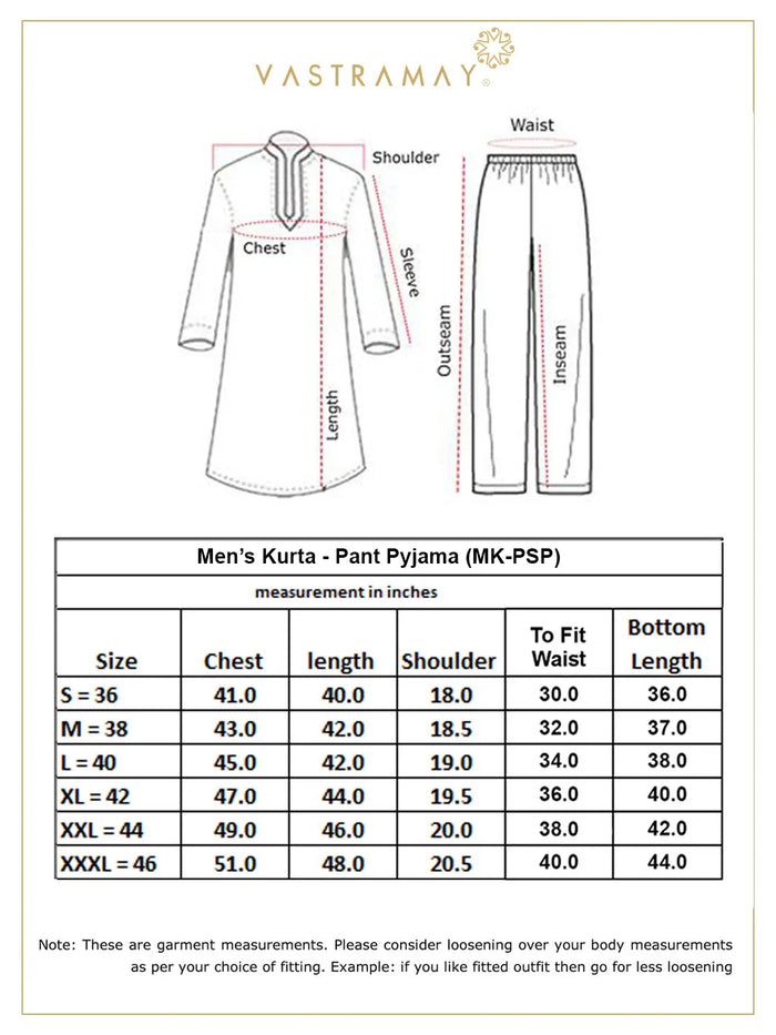 Men's Navy Blue Cotton Blend Kurta Pyjama Set