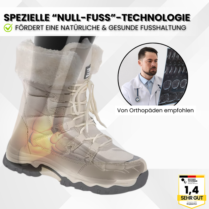 OrthoPolar - Schmerzlindernde, wasserdichte, isolierte Stiefel für Herbst und Winter  - By Qivii