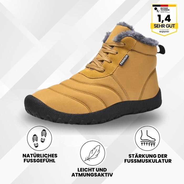OrthoWarm - Schmerzlindernde, wasserabweisende & gefütterte Barfußschuhe  - By Qivii
