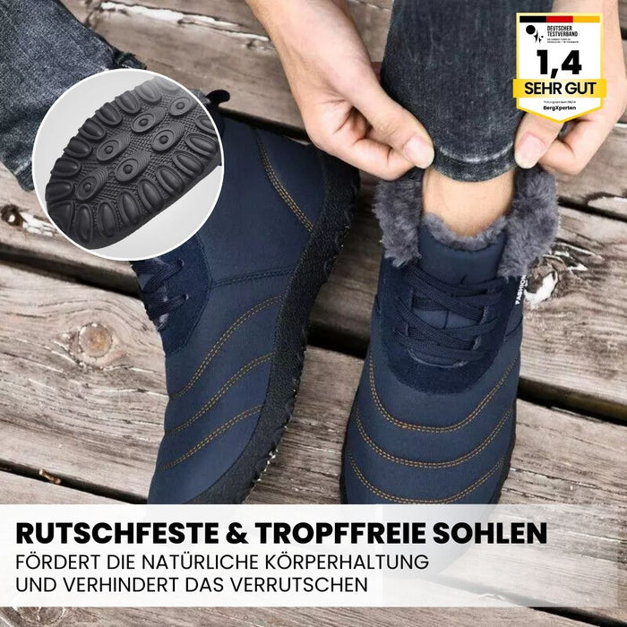 OrthoWarm - Schmerzlindernde, wasserabweisende & gefütterte Barfußschuhe  - By Qivii