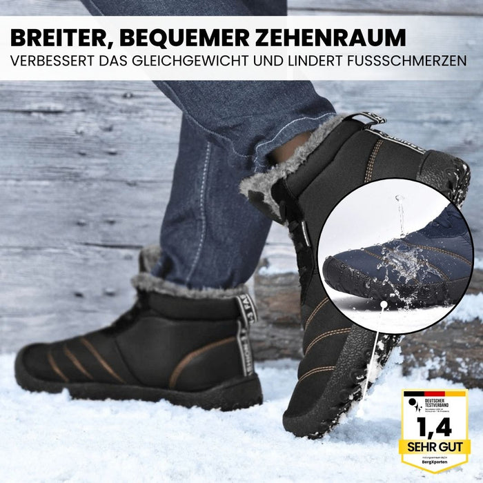 OrthoWarm - Schmerzlindernde, wasserabweisende & gefütterte Barfußschuhe  - By Qivii