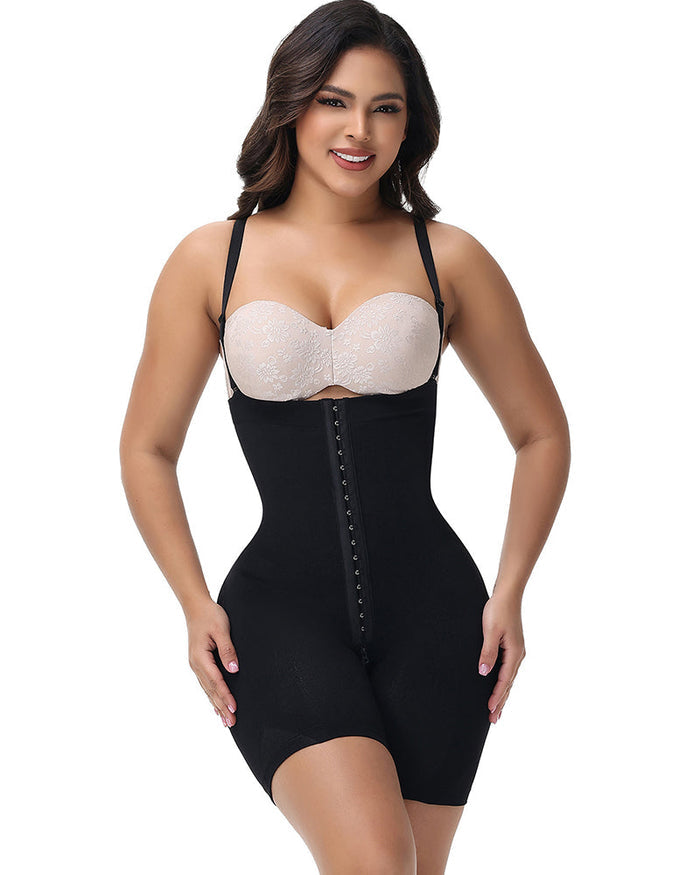 Women's Butt Flower Cut out Hip Lifting Fajas Colombianas Firm Control Shapewear - By Qivii