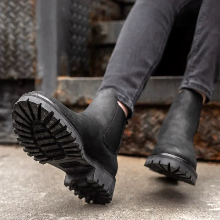 Women’s Casual Chunky Sole Milear Ankle Boots New Winter Low Cut Round Toe Martin Boots for Cross Border Trade